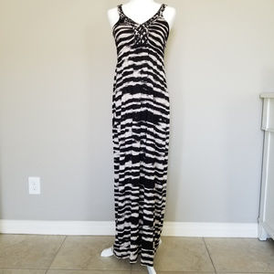 A.N.A. Maxi Dress with Braided Straps - M